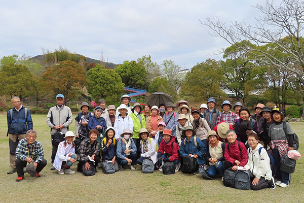 第３５回成年部健康ウォーキング「春野運動公園コース」