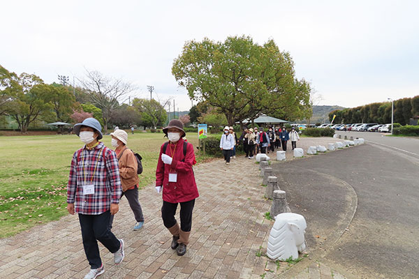 第３５回成年部健康ウォーキング「春野運動公園コース」