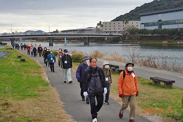 成年部主催 第36回健康ウォーキング