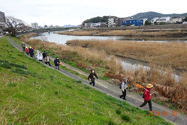 成年部主催 第36回健康ウォーキング