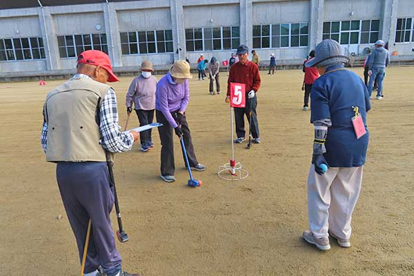 グラウンドゴルフ大会